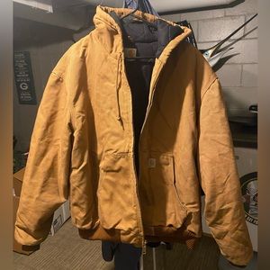 Tan Carhartt coat